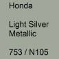 Preview: Honda, Light Silver Metallic, 753 / N105.